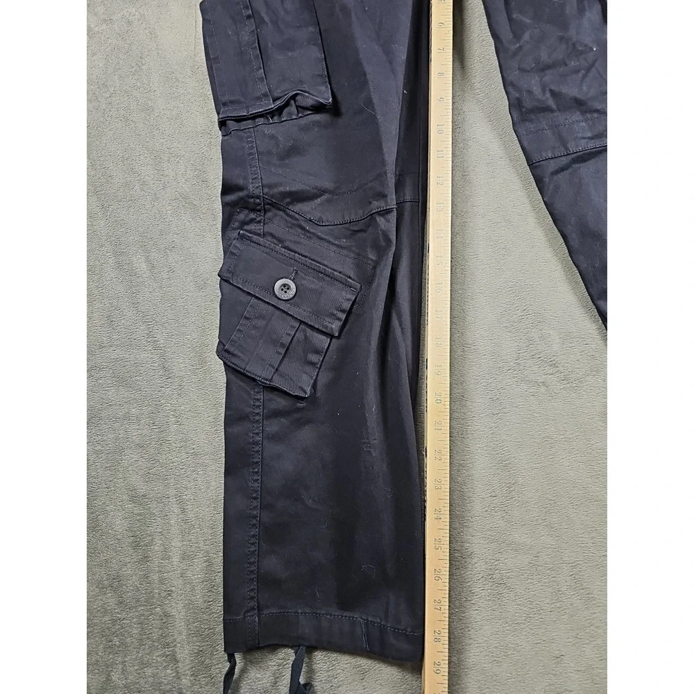 Mustway Khaki Cargo 8-Pocket Paratrooper Fatigue Military Utility‎ Pants 31x29